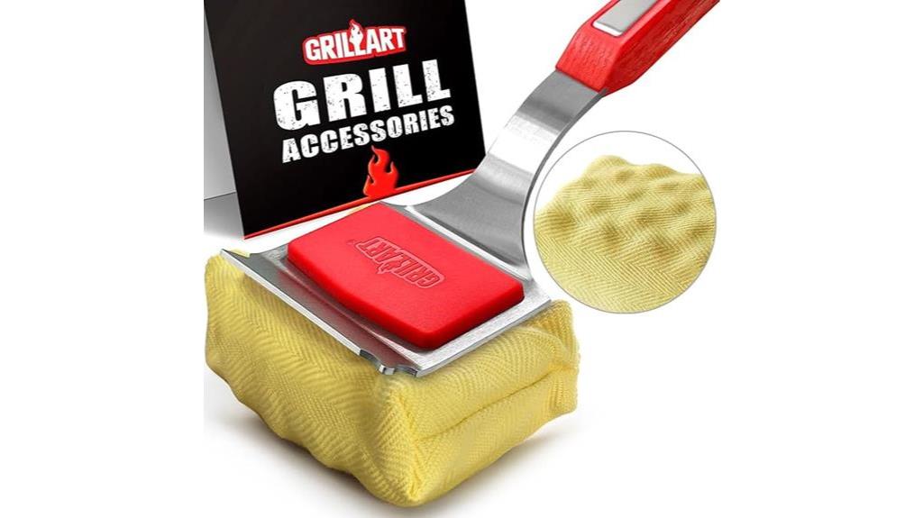 bristle free grill cleaning brush