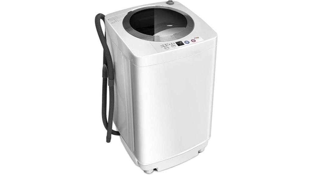 compact 8lbs washing machine