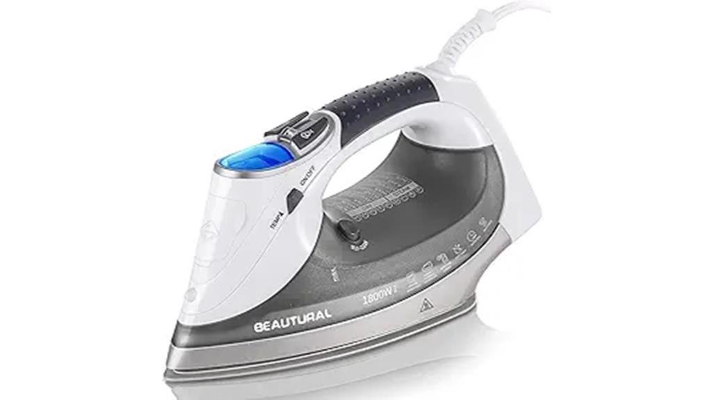 digital steam iron 1800w