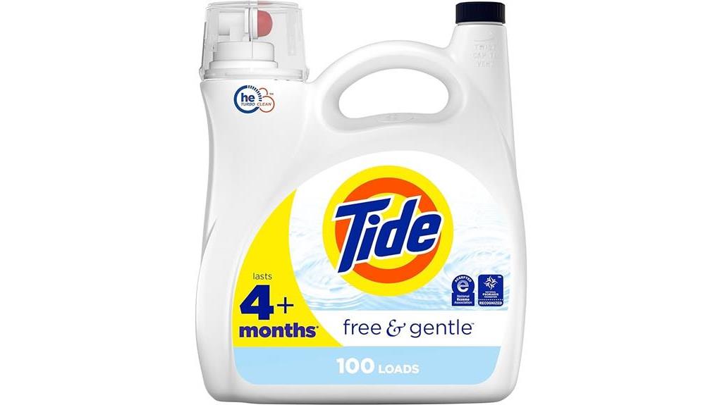 gentle liquid laundry detergent