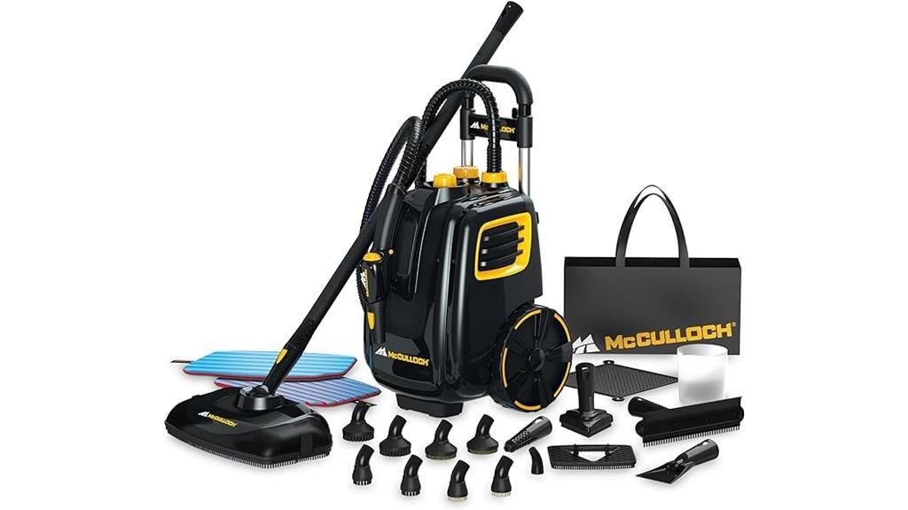 mcculloch mc1385 steam cleaner