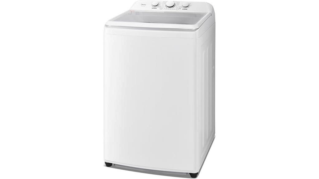 midea top load washer