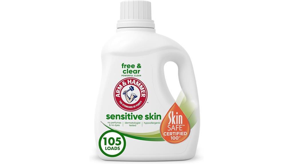 sensitive skin laundry detergent