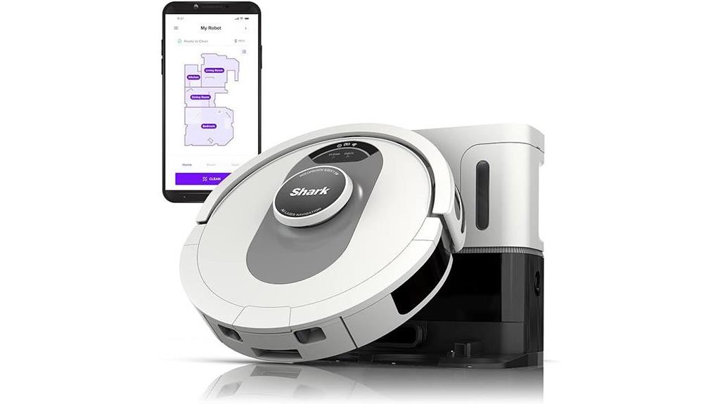 shark ai self emptying robot vacuum