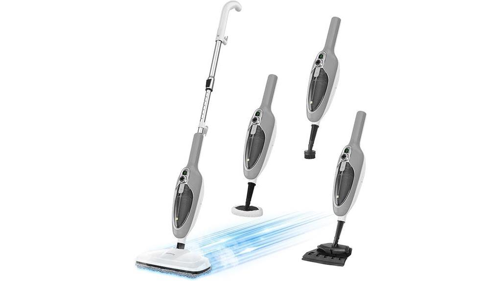 versatile 10 in 1 steam cleaner