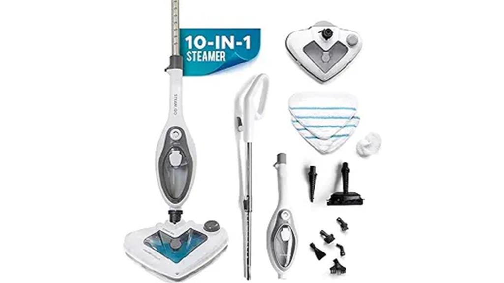 versatile 10 in 1 steam mop