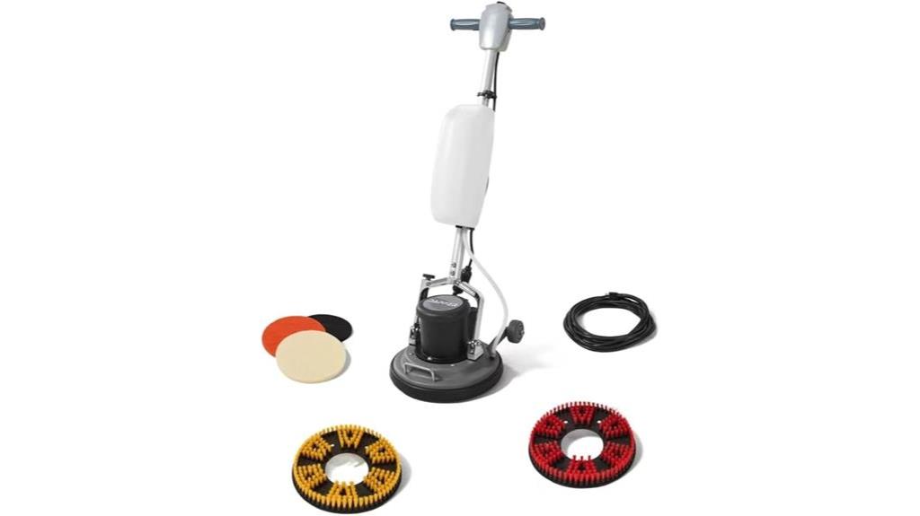 versatile commercial floor polisher