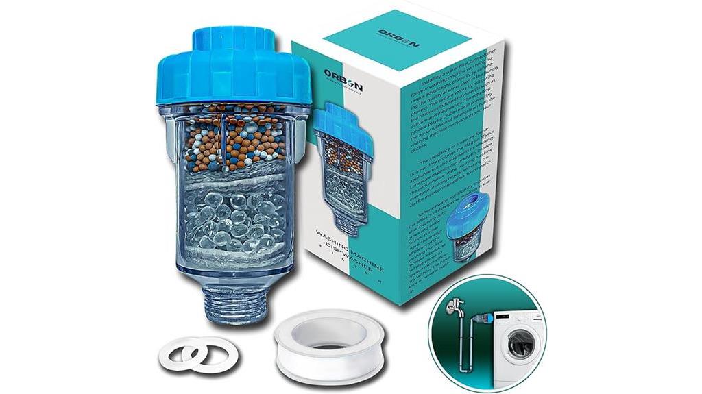 washing machine hard water filter