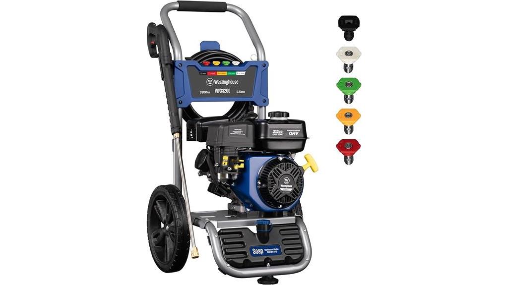 westinghouse wpx3200 pressure washer