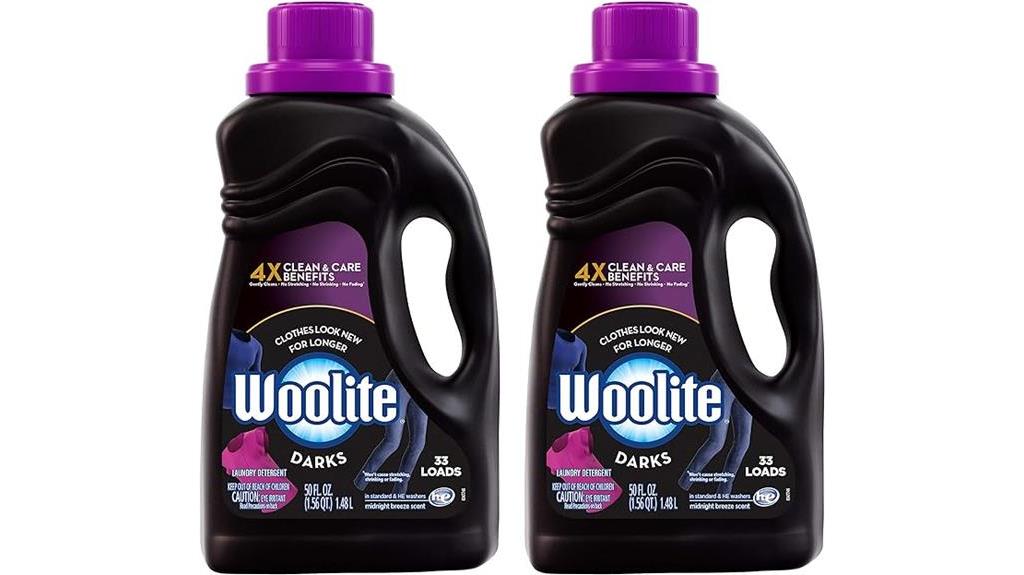 woolite dark care detergent