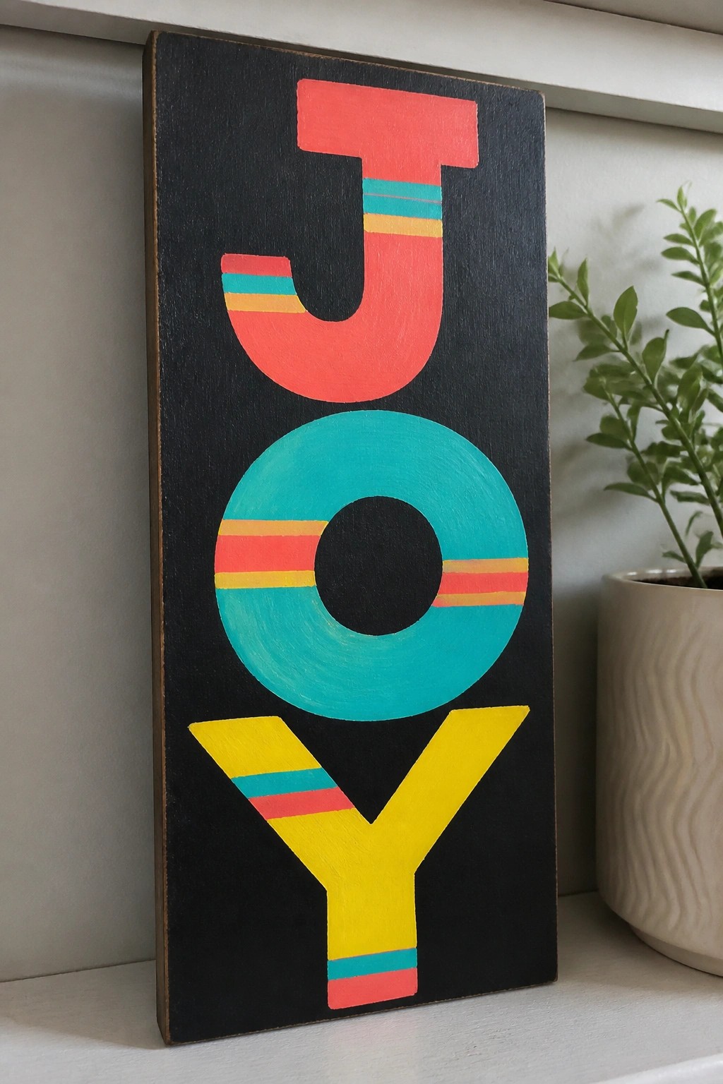 Colorful wooden 